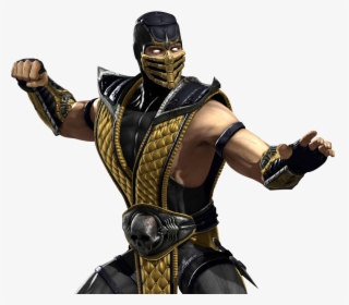 Mortal Kombat Scorpion - Scorpion Mortal Kombat Dc Universe, HD Png Download, Free Download