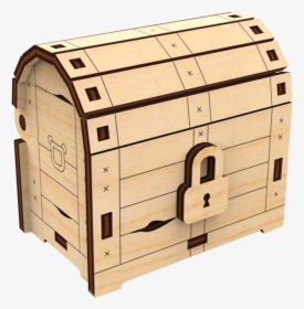 Treasure Chest Png - Plywood, Transparent Png, Free Download