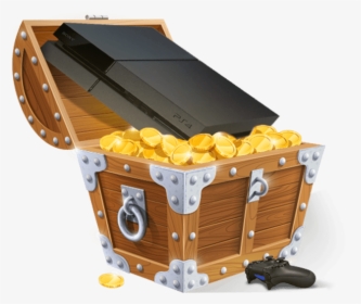 56581 - Transparent Background Treasure Chest Png, Png Download, Free Download