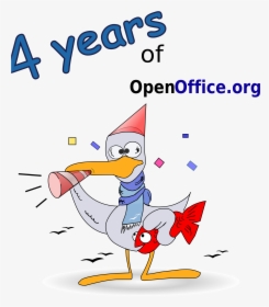 Otto 4 Year Celebration Clip Arts - Party Bird, HD Png Download, Free Download