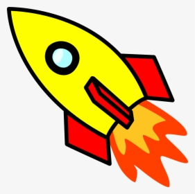 Spaceship Clipart Free Rocket Spaceship Space Travel - Rocket Clipart, HD Png Download, Free Download