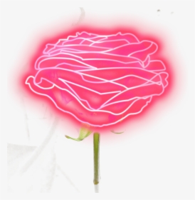 Neon Rose Png Clip Art Freeuse Library - Neon Pink Rose Png, Transparent Png, Free Download