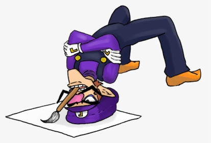 Waluigi - Cartoon, HD Png Download, Free Download