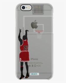 Michael Jordan"s The Last Shot On Iphone 6 And 6 Case - Jordan Iphone Case 6s Plus, HD Png Download, Free Download