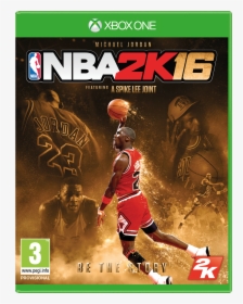Nba 2k16 Xb1 Fob Jordan Eng - Michael Jordan 2k Cover, HD Png Download, Free Download