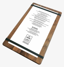 Rubber Band - Wood Menu Boards, HD Png Download, Free Download