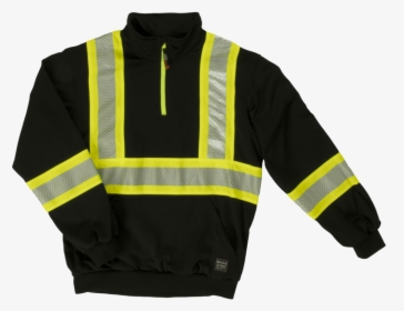 Work King Safety By Tough Duck Mens Quarter Zip Pullover - Sweater, HD Png Download, Free Download