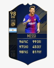 Messi Toty Png - Messi Toty Fifa 18, Transparent Png, Free Download