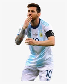 Lionel Messi render - Copa America Argentina Vs Venezuela, HD Png Download, Free Download