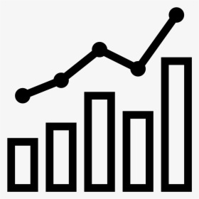Transparent Line Graph Clipart - Chart Icon Png, Png Download, Free Download