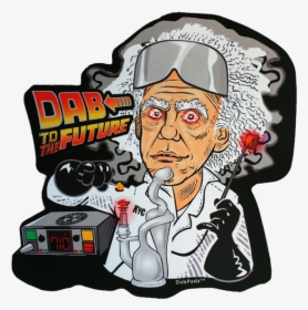Dab To The Future Die Cut Dab Pad - Back To The Future 3, HD Png Download, Free Download