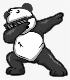 Panda Dab Png, Transparent Png, Free Download