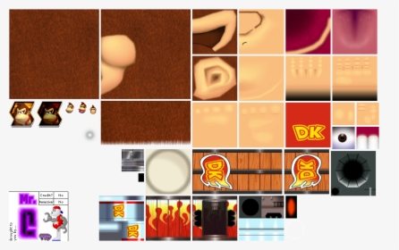 Donkey Kong - Donkey Kong Barrel Texture, HD Png Download, Free Download