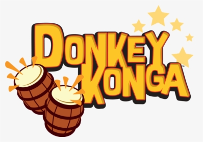 Donkey Kong Bongos Png - Donkey Konga Logo, Transparent Png, Free Download