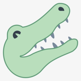 A Drawing Of A Alligator Head - Crocodile Head Drawing Easy, HD Png Download, Free Download