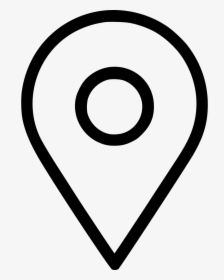 Placeholder Map Marker Position Pinpoint - White Map Marker Png, Transparent Png, Free Download