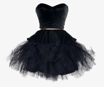 Black Party Dress Transparent Background - Dress Transparent Background, HD Png Download, Free Download