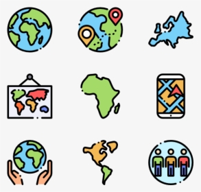 Geography - Geography Icons, HD Png Download, Free Download