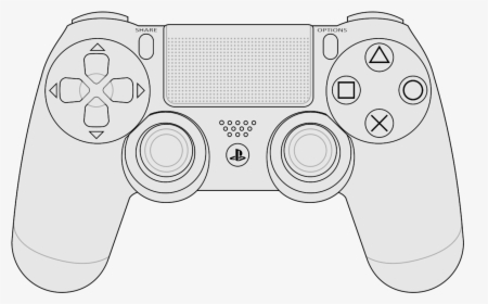 Ps4 Game Controller Vector, HD Png Download, Free Download