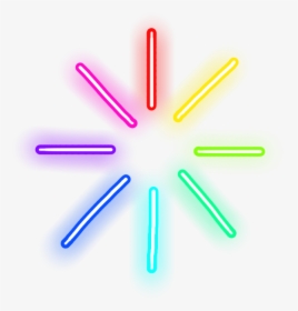 #loading #flower #fireworks #colorful #color #rainbow - Circle, HD Png Download, Free Download