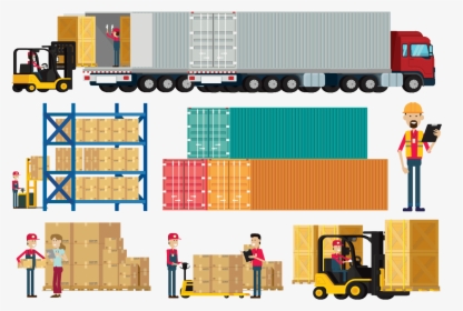 Container Loading Cargo, HD Png Download, Free Download
