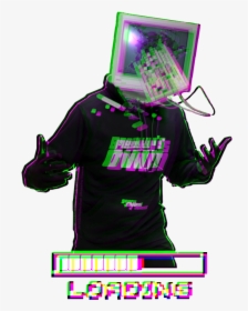 Transparent Broken Computer Png - Glitch Aesthetic Stickers Png, Png Download, Free Download