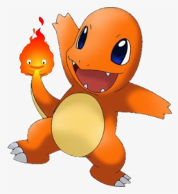#charmander #calcifer #cute #crossover #fire #pokemon - Pokemon With Fire On Tail, HD Png Download, Free Download