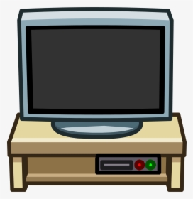 Furniture Icons - Television On Stand Clipart, HD Png Download, Free Download