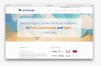 Boulder Letsencrypt, HD Png Download, Free Download