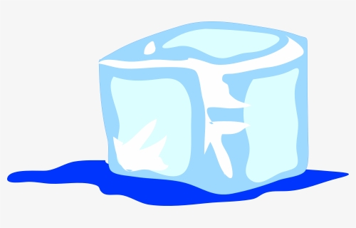 Ice Cube, Frozen, Water, Ice, Drink, Cold, Cool - Clipart Ghiaccio, HD Png Download, Free Download