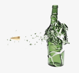 Broken Beer Bottle Png, Transparent Png, Free Download
