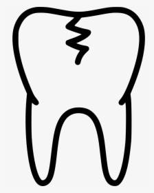 Tooth Teeth Sick Caries Biology Anatomy Medicine, HD Png Download, Free Download