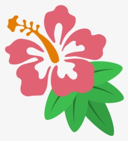 Hawaiian Hibiscus Drawing Clip Art - Hibiscus Flower Clipart Png, Transparent Png, Free Download