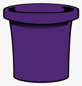 Simple Clip Art At - Bucket Purple, HD Png Download, Free Download