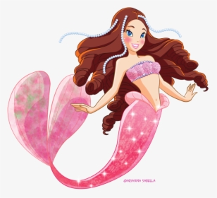 The Little Mermaid, - Little Mermaid Pink Png, Transparent Png, Free Download