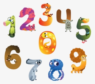 Numbers Png Transparent Image - Children Numbers, Png Download - kindpng