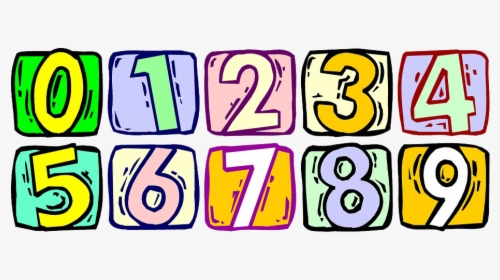 Transparent Numbers Png - Transparent Background Numbers Clipart, Png Download, Free Download