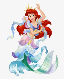 Ariel Mermaid, Ariel The Little Mermaid, Mermaid Cartoon, - Walt Disney Character Logo, HD Png Download, Free Download