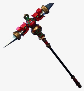 Fortnite Dragon Axe Png Image - Fortnite Red And Black Pickaxe, Transparent Png, Free Download