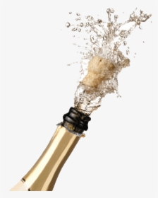Champagne Bottle Popping Png - Champagne Bottle Png File, Transparent Png, Free Download