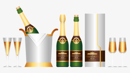 Champagne Champagne Bottle Png Image - ภาพ Png เครื่อง ดื่ม, Transparent Png, Free Download