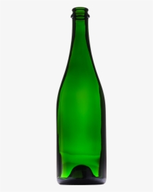 750ml Lightweight Green Champagne Bottle Photo - Glass Bottle, HD Png Download, Free Download