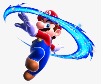 Mario - Super Mario Galaxy Spin, HD Png Download, Free Download