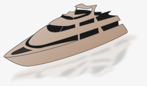 Luxury Yacht - صورة يخت كرتون, HD Png Download, Free Download