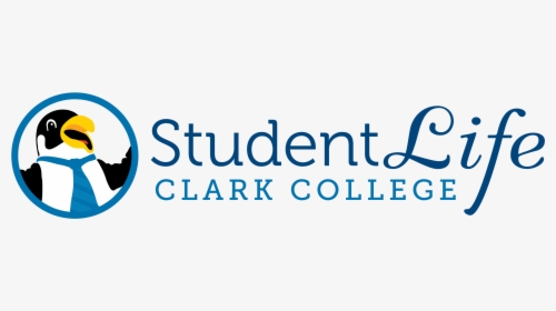 Student Life Logo, In Blue, With Oswald The Penguin - Colour Text Png Hd, Transparent Png, Free Download