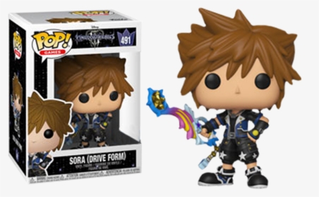 Kingdom Hearts - Kingdom Hearts 3 Sora Funko Pop, HD Png Download, Free Download