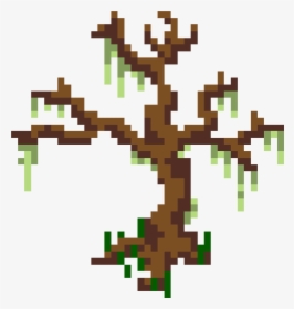 Minecraft Pixel Art Tree, HD Png Download, Free Download