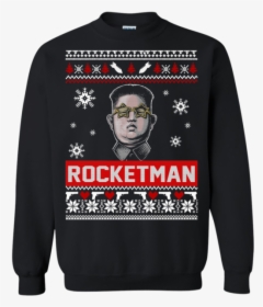 Kim Jong Un Rocketman Christmas Ugly Sweater - Klaus Vampire Diaries Shirts, HD Png Download, Free Download