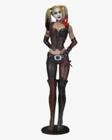 Harley Quinn Arkham Knight Png - Harley Quinn Life Size Statue, Transparent Png, Free Download