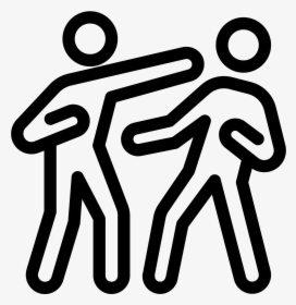 Png Fight Transparent Fight Images - Easy Drawings Of People Fighting, Png Download, Free Download